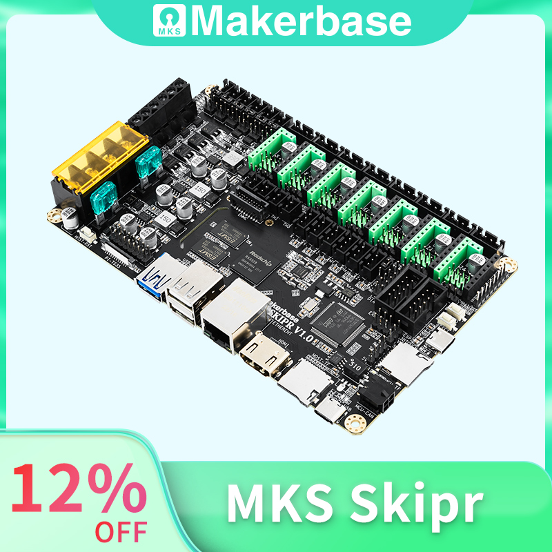3D Printer Cable Chain - Makerbase MKS SKIPR 3D yazıcı kurulu