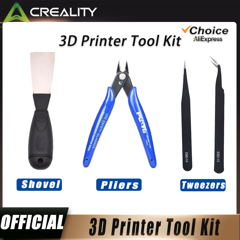 3D Printer Cable Chain - 3D Yazıcı Aletleri Sökme Spatulası Çelik