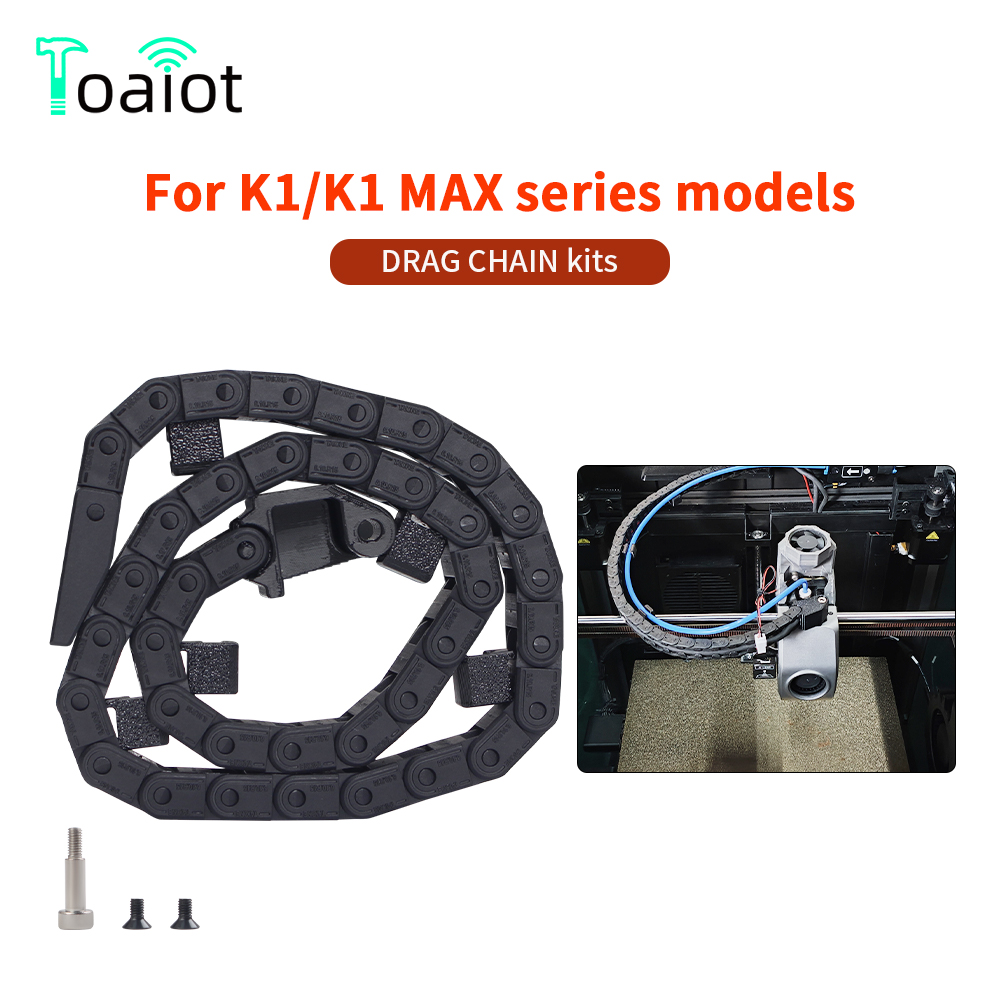 3D Printer Cable Chain - K1 MAX Sürükleme Zinciri Ayrılabilir Plastik