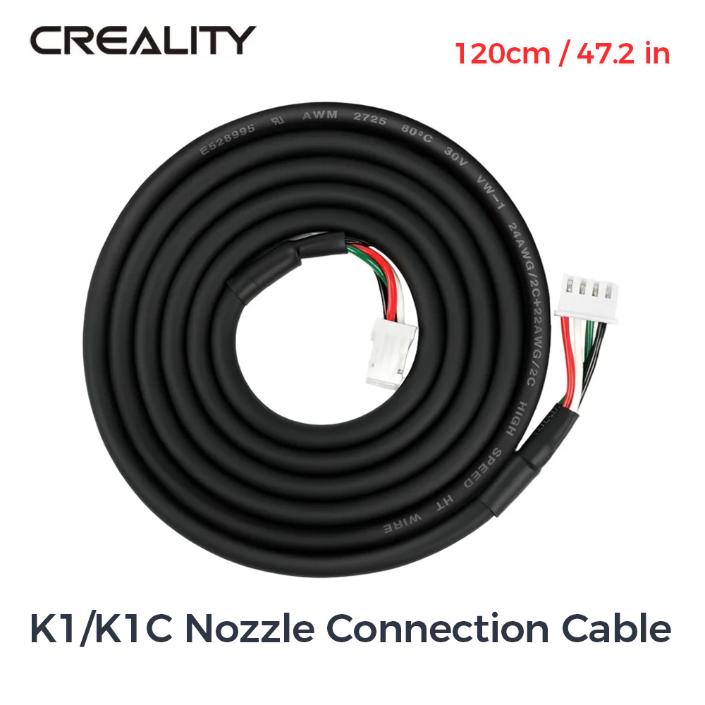 3D Printer Cable Chain - Creality K1/K1C Nozul Bağlantı Kablosu _4P