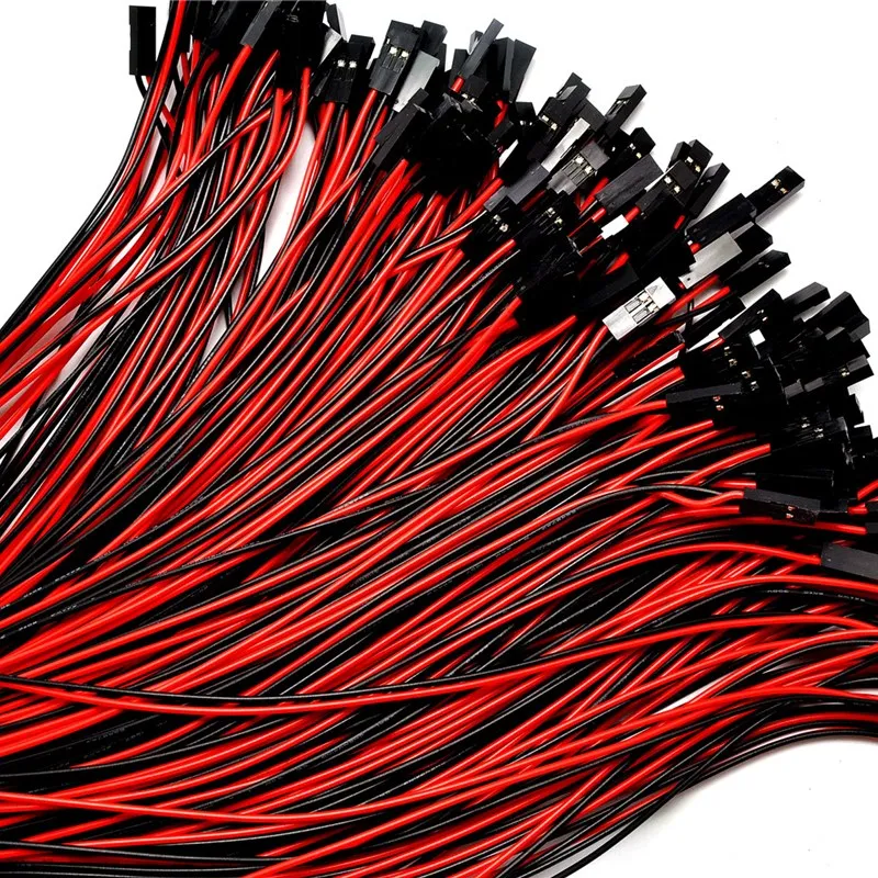 3D Printer Cable Chain - 20 adet/grup 2Pin Dupont kablosu 2