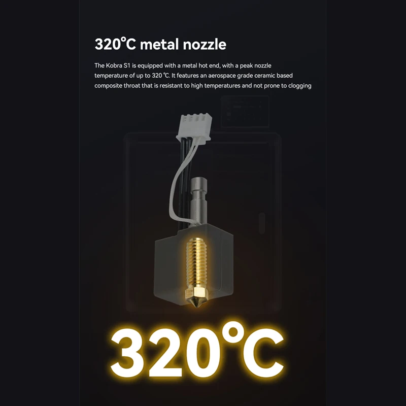 Anycubic Kobra S1 Hotend Kobra - 3D Printing News incelemesi ve fiyatı