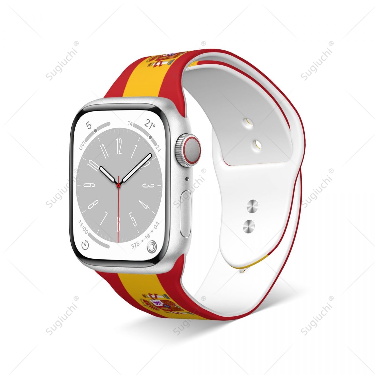 Unisex İspanya Bayrağı 3D Bask - 3D Printing Watch incelemesi ve fiyatı