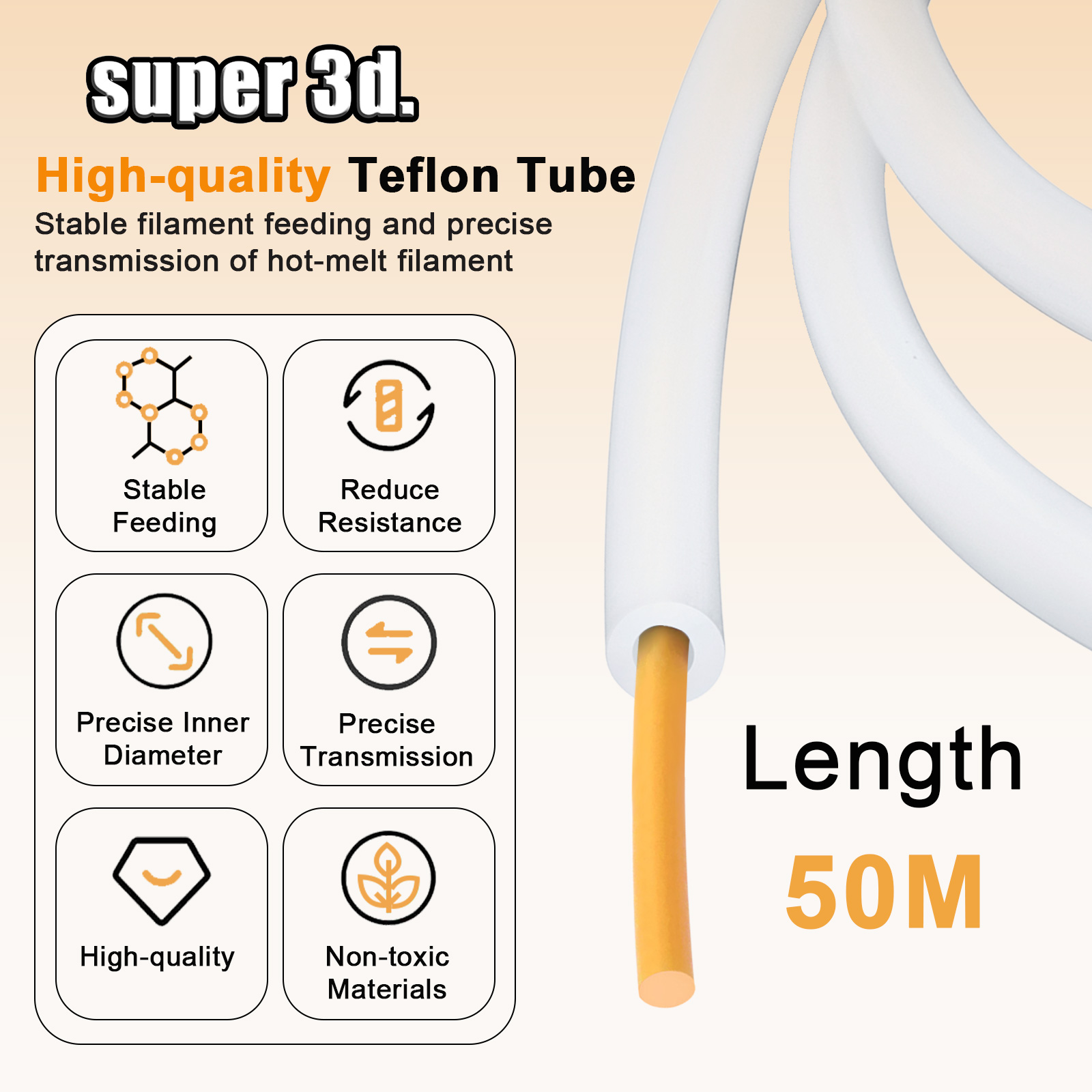 1/2/50M Bambu Lab PTFE Tüp ID  - 3D Printing Bambu Lab A1 incelemesi ve fiyatı