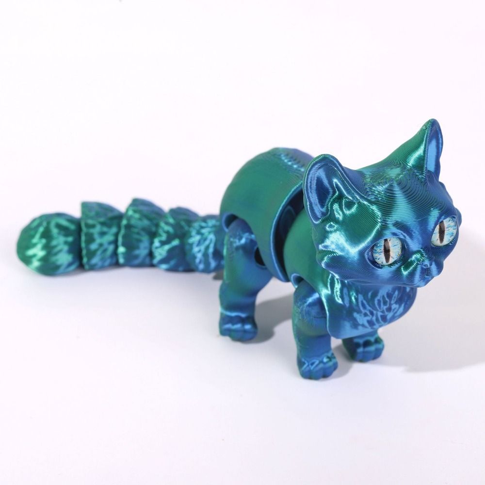 Büyük Gözlü 3D Baskılı Kedi Mo - 3D Printing Material incelemesi ve fiyatı