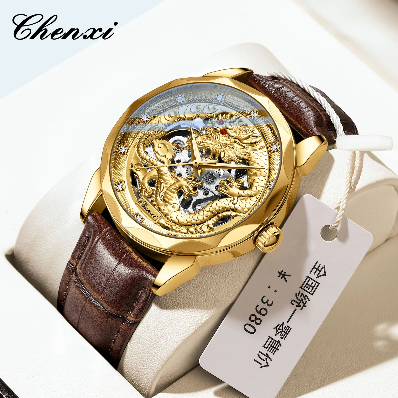CHENXI 8899 Çin Ulusal Kültürü - 3D Printing Watch incelemesi ve fiyatı