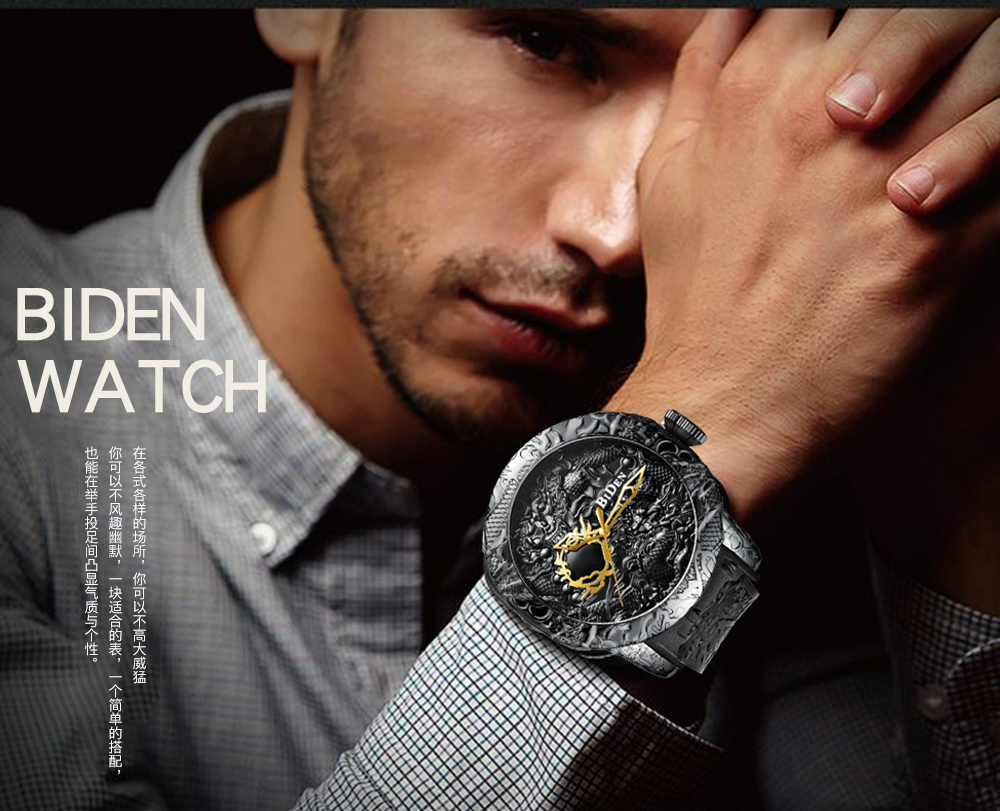 Lüks altın ejderha heykel izle - 3D Printing Watch incelemesi ve fiyatı