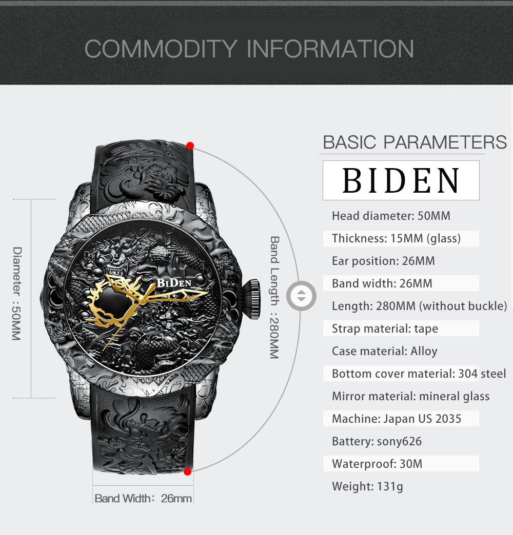 Lüks altın ejderha heykel izle - 3D Printing Watch incelemesi ve fiyatı