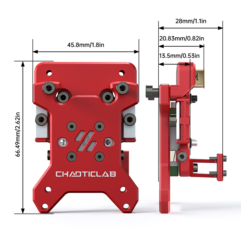 Chaoticlab CNC Voron Tap V2 5  - 3D Printer Cable Chain incelemesi ve fiyatı