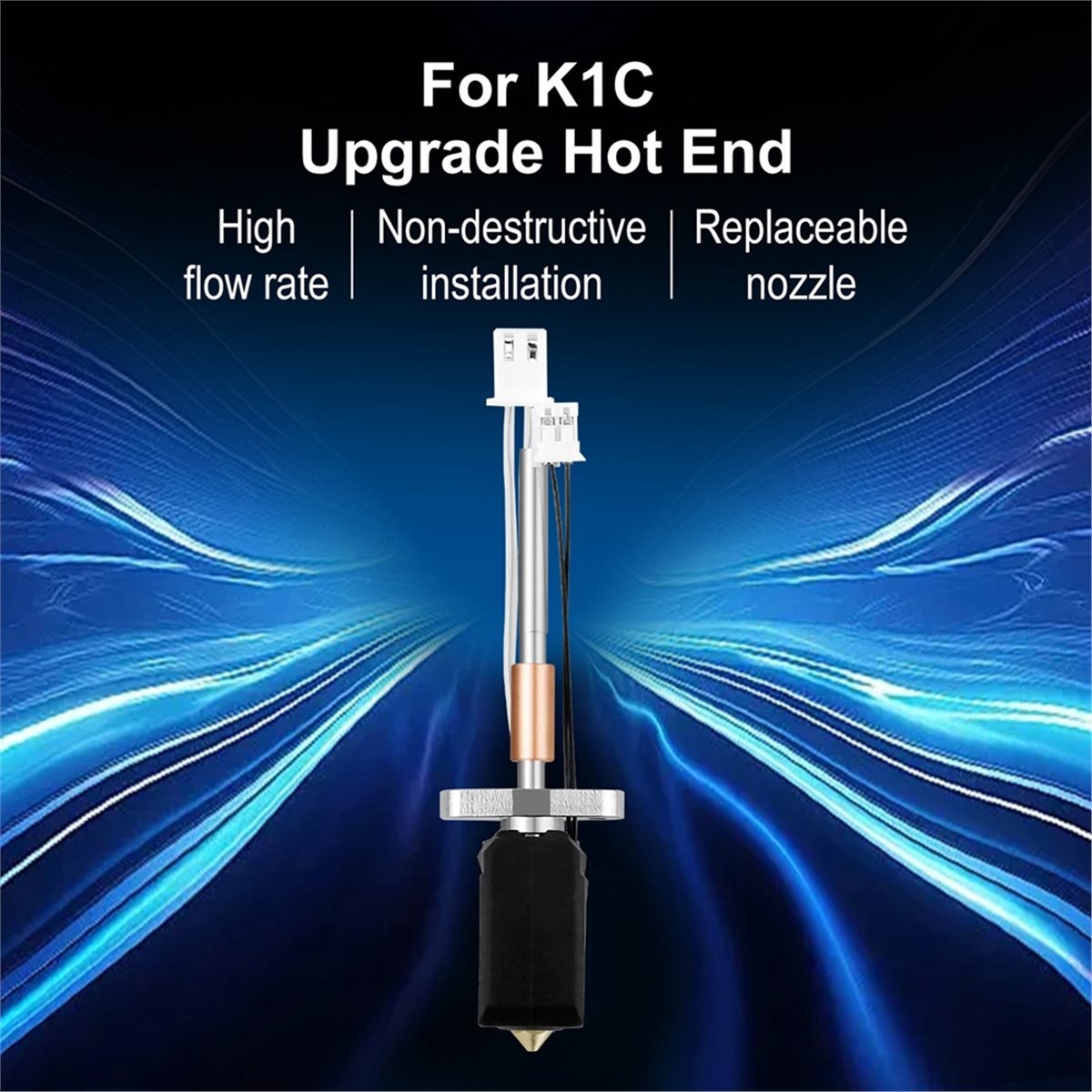 K1C Hotend için Yükseltme Hote - 3D Printing News incelemesi ve fiyatı