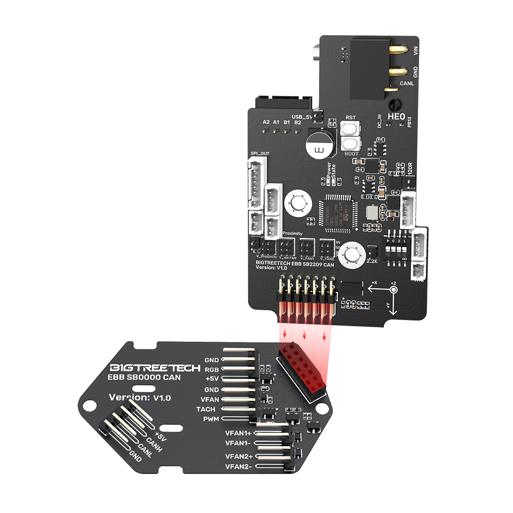 BIGTREETECH EBB SB2209 CAN/USB - 3D Printer Cable Chain incelemesi ve fiyatı
