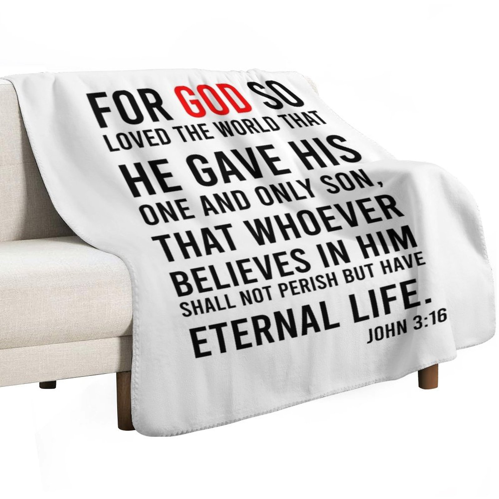 Yuhanna 3:16 İncil Ayeti Batta - 3D Printing Verse incelemesi ve fiyatı