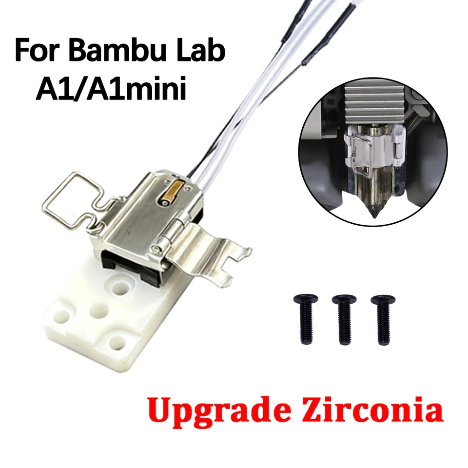 Bambu Lab A1/A1mini Hotend içi - 3D Printing Bambu Lab A1 incelemesi ve fiyatı